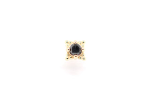 Reign Peridot Threadless End Auadore 14k