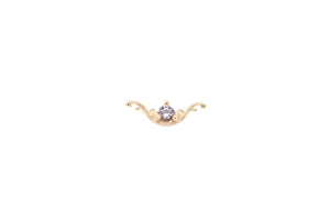 AuAdore Bishop Tanzanite Threadless End