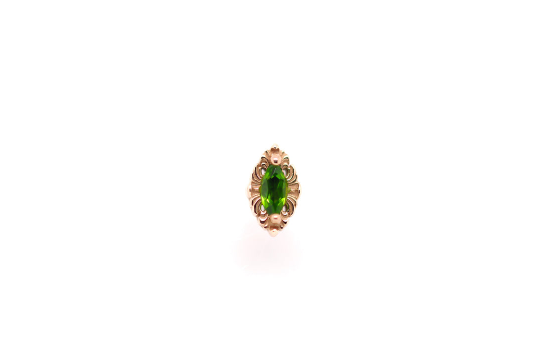 Honor Lab Emerald End 14k — AuAdore 14k gold threadless end