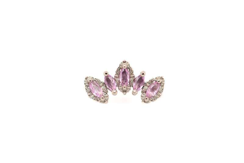 Monarchy Lab Pink Sapphire Auadore 14k