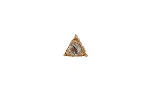 AuAdore Maia Lab Diamond Threadless End 14K