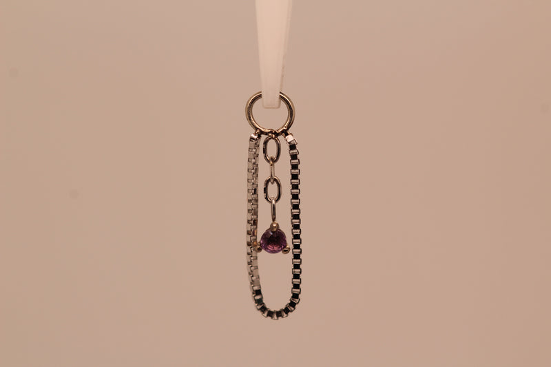 AuAdore Adoration Charm with Natural Gem