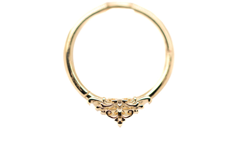 Florentine Ring Auadore 14k