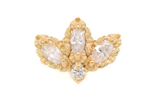 Auadore 14k The Vow Moonstone End