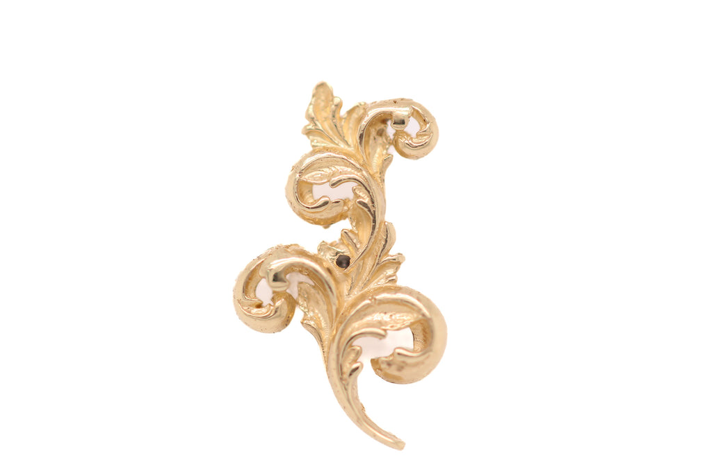 Royal Curve Right Threaded End Auadore 14k