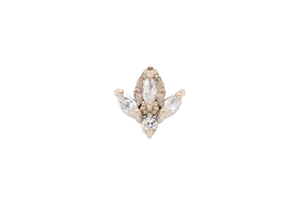 Versailles Lab Diamond End AuAdore 14k