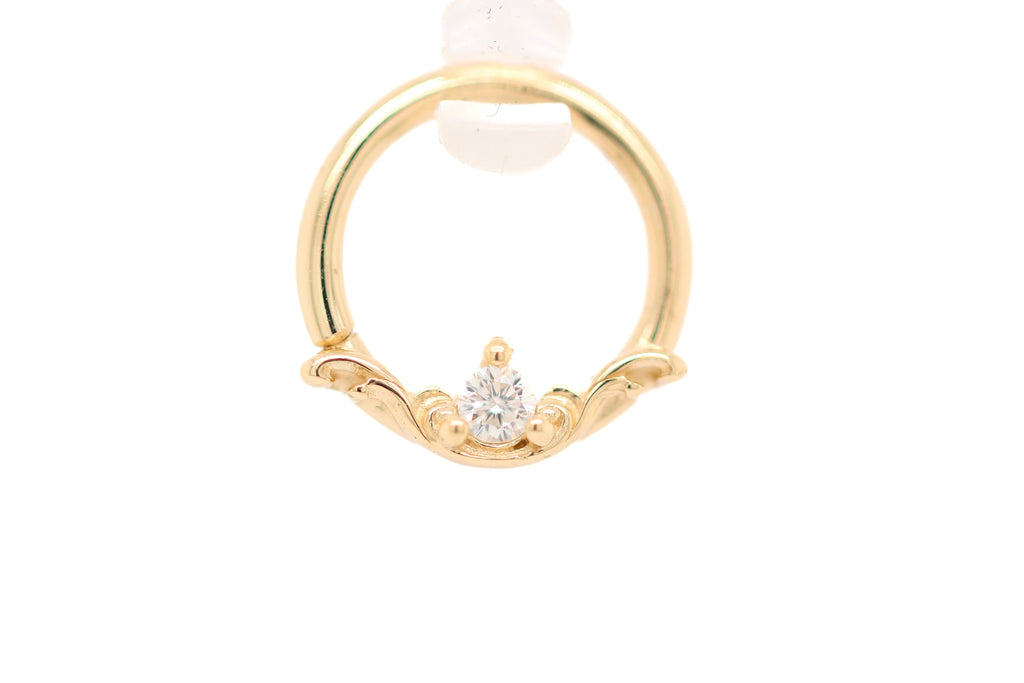 Bishop Moonstone 16g Ring AuAdore 14k