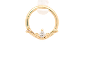 Bishop Moonstone 16g Ring AuAdore 14k