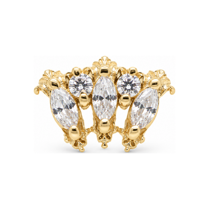 London Jayne Lab Diamond End 14k (T2) AuAdore — Yellow Gold
