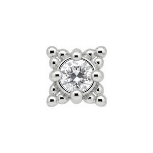 Reign White Diamond End 14k AuAdore — White Gold