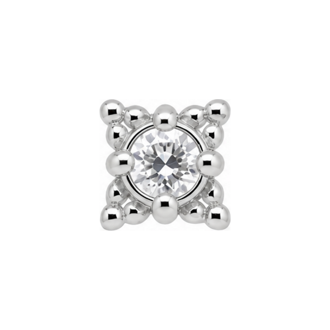 Reign Lab Diamond End 14k (T2) AuAdore — White Gold