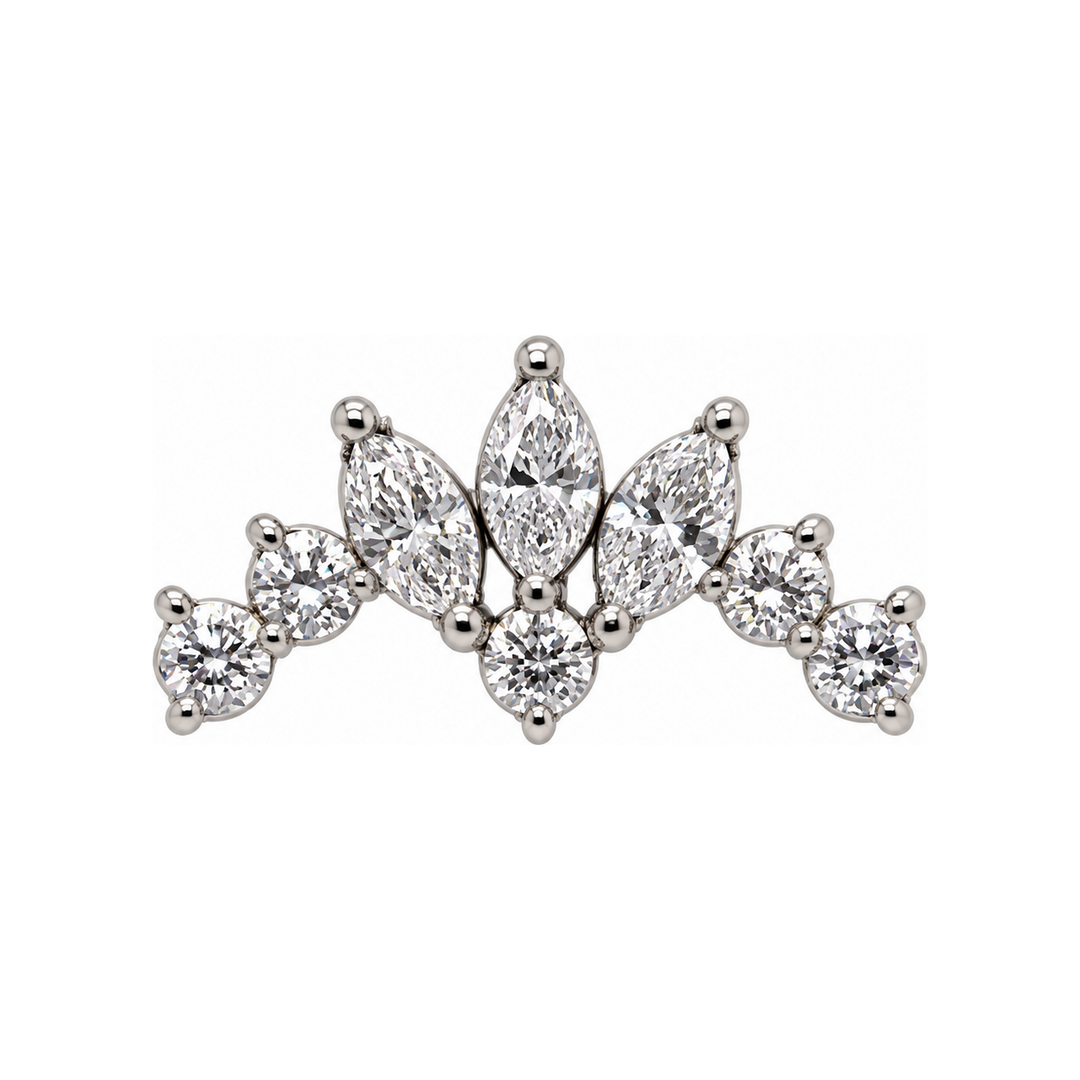 Splendor Lab Diamond End 14k (T2) AuAdore — White Gold