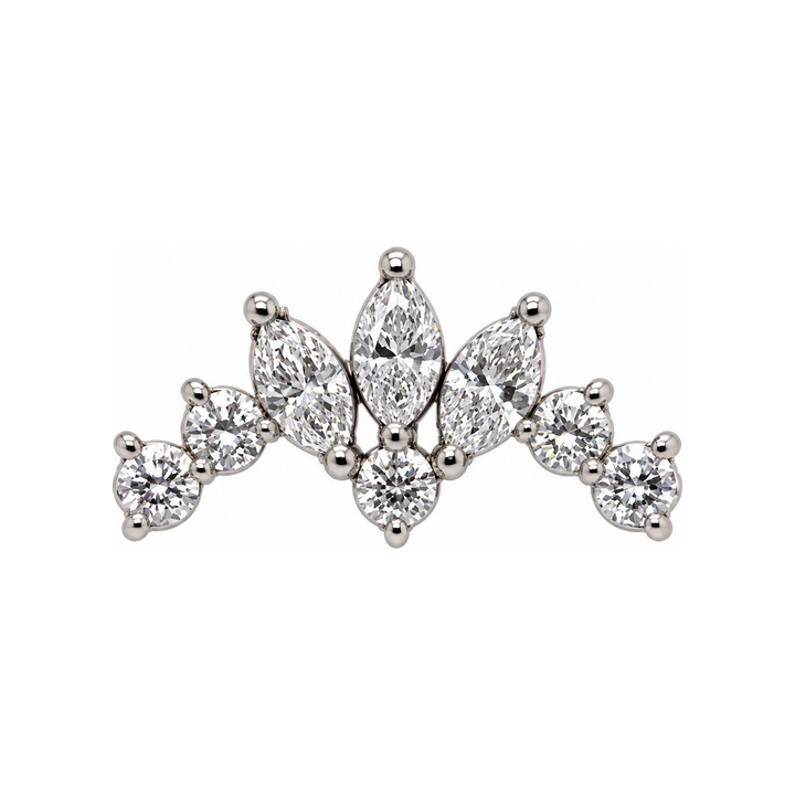 Splendor Lab Diamond End 14k (T2) AuAdore — White Gold