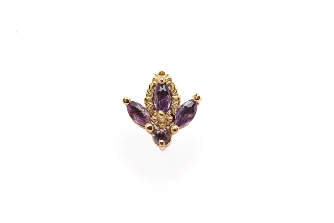Versailles Lab Alexandrite End (T5) — AuAdore threadless end