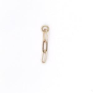 AuAdore Surrender Drop 14k Gold Chain Charm